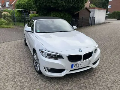 Gebraucht BMW 218 150 PS (110 kW) 2016 Weiß Cabrio