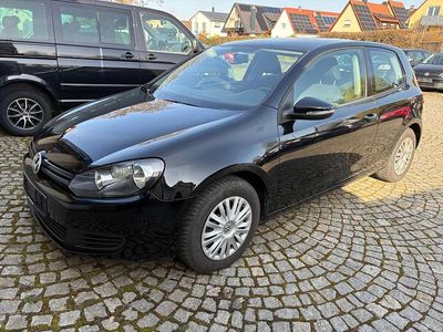 Gebraucht VW Golf VI Trendline 80 PS (58 kW) 2010 Schwarz Kleinwagen