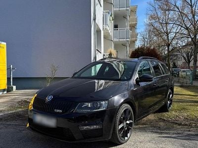 Gebraucht Skoda Octavia vRS 184 PS (135 kW) 2016 Schwarz Kleinwagen