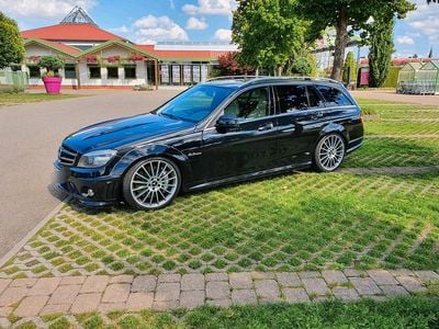 Używany Mercedes C63 AMG AMG 457 KM (336 kW) 2010 Czarny Kombi
