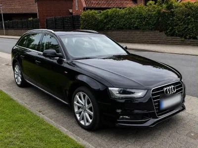 Gebraucht Audi A4 S-Line 170 PS (125 kW) 2015 Schwarz Kombi
