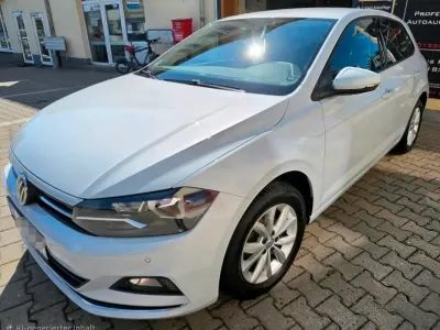 Gebraucht VW Polo Highline 95 PS (69 kW) 2019 Weiß Kleinwagen