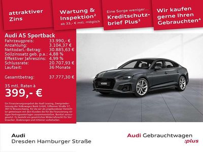 Daytonagrau perleffekt Gebraucht 2023 Audi A5 S-Line Kombi | 33.990 € (Fairer Preis)