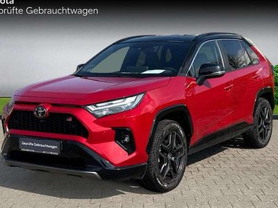 Gebraucht Toyota RAV4 Hybrid Connect Style 222 PS (163 kW) 2023 Emotional red 2/attitude black SUV