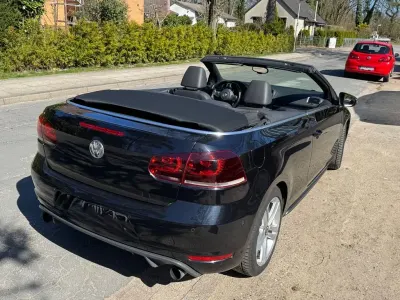 Gebraucht VW Golf Cabriolet GTI 211 PS (155 kW) 2012 Schwarz Cabrio