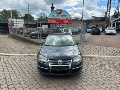 Gebraucht VW Golf V Comfortline 122 PS (89 kW) 2009 Blau Kombi