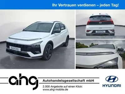 Neu Hyundai Bayon Blackline 90 PS (66 kW) 2026 Atlas white SUV