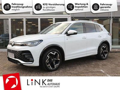 Pure white Gebraucht 2025 VW Tiguan R-line SUV | 43.450 € (Fairer Preis)