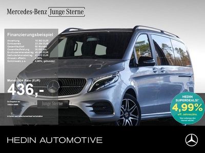 Silber Gebraucht 2021 Mercedes V300 AMG Van / Kleinbus | 48.790 € (Superpreis)