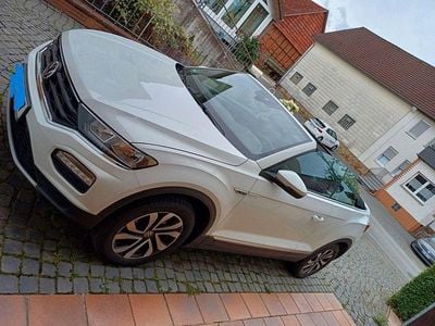 Usata VW T-Roc Cabriolet Active 110 CV (80 kW) 2021 Bianco Cabrio