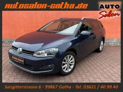 Gebraucht VW Golf VII LOUNGE 125 PS (91 kW) 2015 Blau Kombi