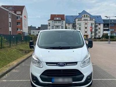 Gebraucht Ford Transit Custom 125 PS (91 kW) 2014 Weiß Van / Kleinbus
