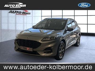 Gebraucht Ford Kuga ST-Line X 224 PS (164 kW) 2022 Solar silver (silber) SUV