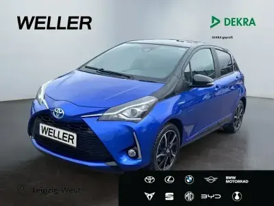 Gebraucht Toyota Yaris Hybrid Style 101 PS (74 kW) 2018 Blau Kleinwagen