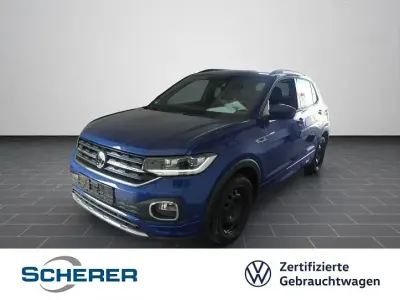 Gebraucht VW T-Cross R-line 150 PS (110 kW) 2023 Reef blue metallic (metallic) SUV