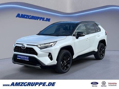 Gebraucht Toyota RAV4 Hybrid 218 PS (160 kW) 2025 Platinum weiss perleffekt SUV
