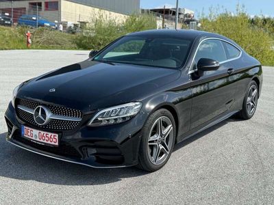 gebraucht Mercedes C180 Coupe Facelift AMG Line 18 Zoll 1 Hand