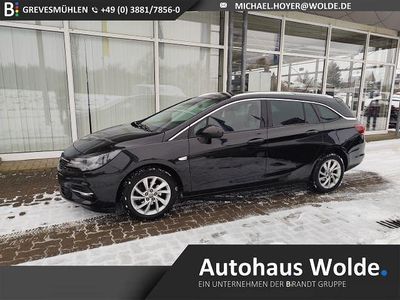Schwarz Gebraucht 2021 Opel Astra Elegance Kombi | 14.990 € (Fairer Preis)