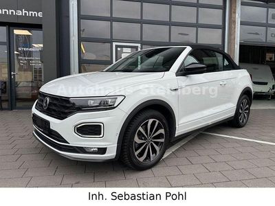 Gebraucht VW T-Roc Cabriolet R-line 150 PS (110 kW) 2020 Weiß Cabrio