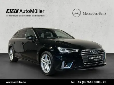 Gebraucht Audi A4 S-Line 190 PS (139 kW) 2019 Brillantschwarz Kombi