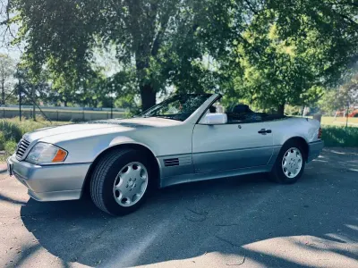 Brugt Mercedes SL320 231 HK (169 kW) 1994 Sølv Cabriolet