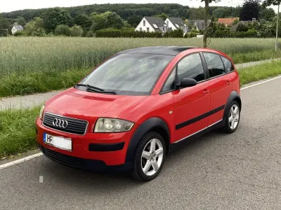 Gebraucht Audi A2 75 PS (55 kW) 2004 Rot Kleinwagen