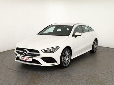 Weiß Gebraucht 2021 Mercedes CLA250e AMG line Limousine | 27.990 € (Fairer Preis)