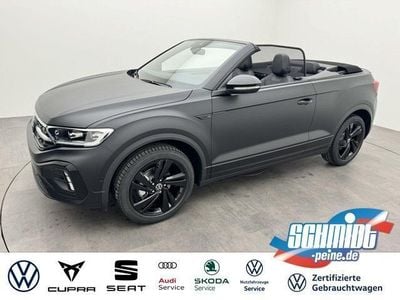 Gebraucht VW T-Roc Cabriolet R-line Edition 150 PS (110 kW) 2024 Schwarz Cabrio