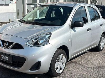 Usata Nissan Micra Visia 80 CV (58 kW) 2014 Argento Utilitaria