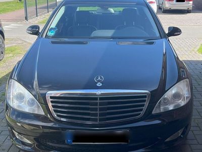 gebraucht Mercedes 320 S-Klasse W221CDI Diesel Schwarz / Leder