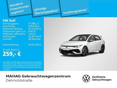 Usata VW Golf VIII R 333 CV (244 kW) 2023 Bianco Berlina