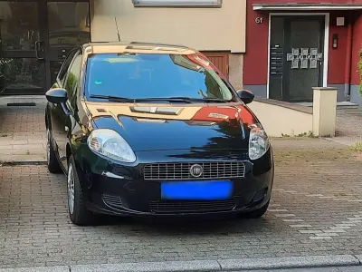 Gebraucht Fiat Grande Punto Active 77 PS (56 kW) 2008 Schwarz Kleinwagen