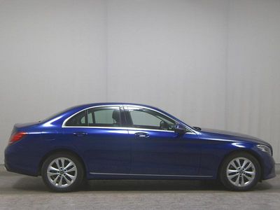Usata Mercedes C200 Avantgarde 197 CV (144 kW) 2021 Blu Berlina