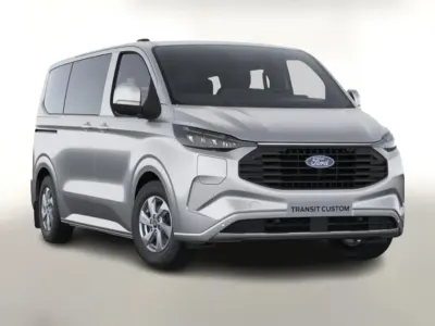 Neu Ford Transit Custom Limited 170 PS (125 kW) 2026 Moondust silver metallic Kombi