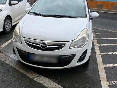 Gebraucht Opel Corsa 69 PS (50 kW) 2011 Weiß Kleinwagen