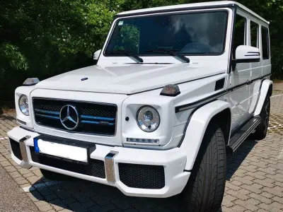 Używany Mercedes G63 AMG AMG 571 KM (419 kW) 2017 Biały SUV