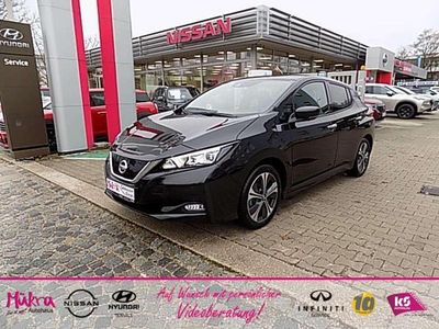 Gebraucht Nissan Leaf N-Connecta 110 kW (150 PS) 2020 Schwarz Kleinwagen