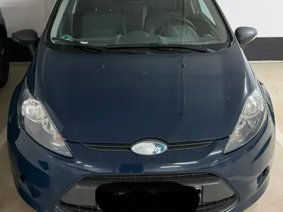 Gebraucht Ford Fiesta 60 PS (44 kW) 2009 Blau Kleinwagen