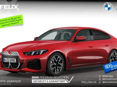 Używany BMW i4 M Sport 250 kW (340 KM) 2025 Czerwony Sedan/Limuzyna