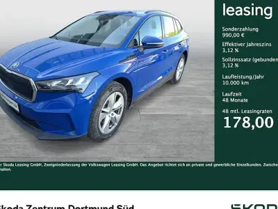 Brugt Skoda Enyaq iV Loft 108 kW (148 HK) 2023 Blå SUV