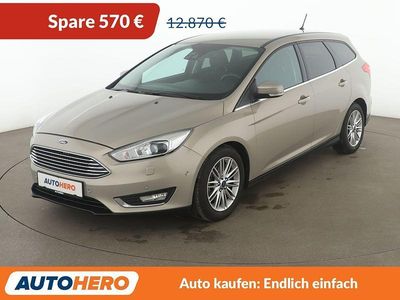 Gebraucht Ford Focus Titanium 120 PS (88 kW) 2017 Grau Kombi