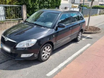 Gebraucht Skoda Fabia Ambiente 86 PS (63 kW) 2013 Schwarz Kombi