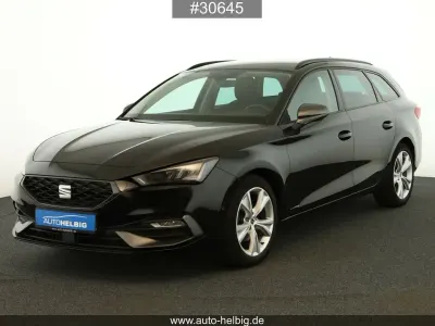 Usata Seat Leon FR 150 CV (110 kW) 2022 Nero Station wagon