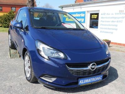 Blau Gebraucht 2016 Opel Corsa Edition Kleinwagen | 8.340 € (Etwas zu teuer)