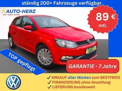 Usata VW Polo Comfortline 60 CV (44 kW) 2018 Rosso Utilitaria