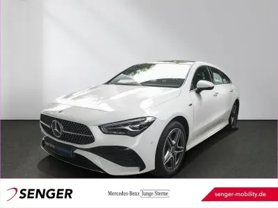 Gebraucht Mercedes CLA250e AMG 163 PS (119 kW) 2025 Weiß Coupé