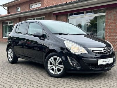 Second-hand Opel Corsa Satellite 69 CP (50 kW) 2012 Negru Berlinǎ