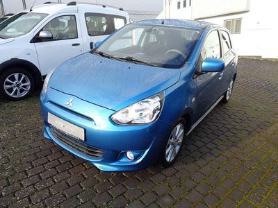 Gebraucht Mitsubishi Space Star 80 PS (58 kW) 2014 Atollblau (p) Kleinwagen