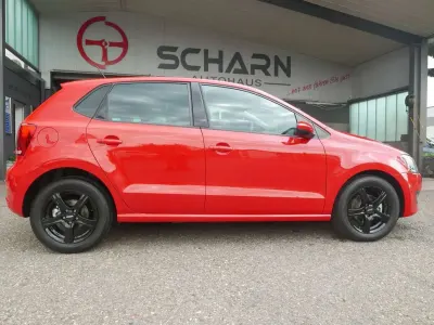 Gebraucht VW Polo Comfortline 86 PS (63 kW) 2010 Rot Kleinwagen