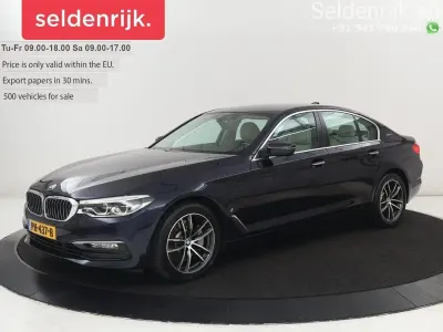 Usata BMW 530e Executive 252 CV (185 kW) 2017 Blu Berlina